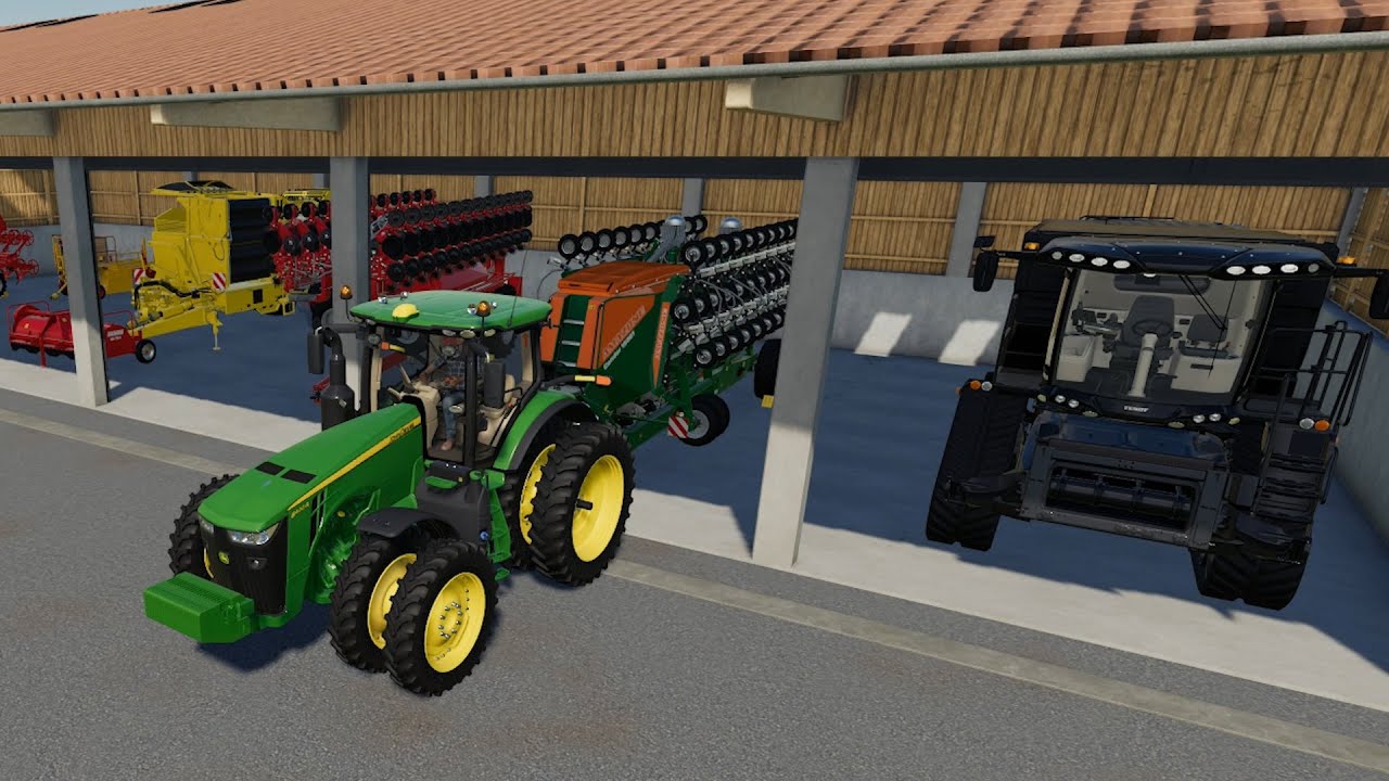 SugarBeets, Poplars and Harvesting Oats and Wheat | Ungetherim #1 | Farming Simulator 19| Timelapse.