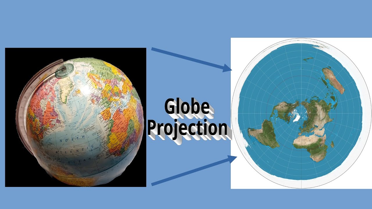 Gleason Map is Not a Flat Earth Map, It's a Globe Projection