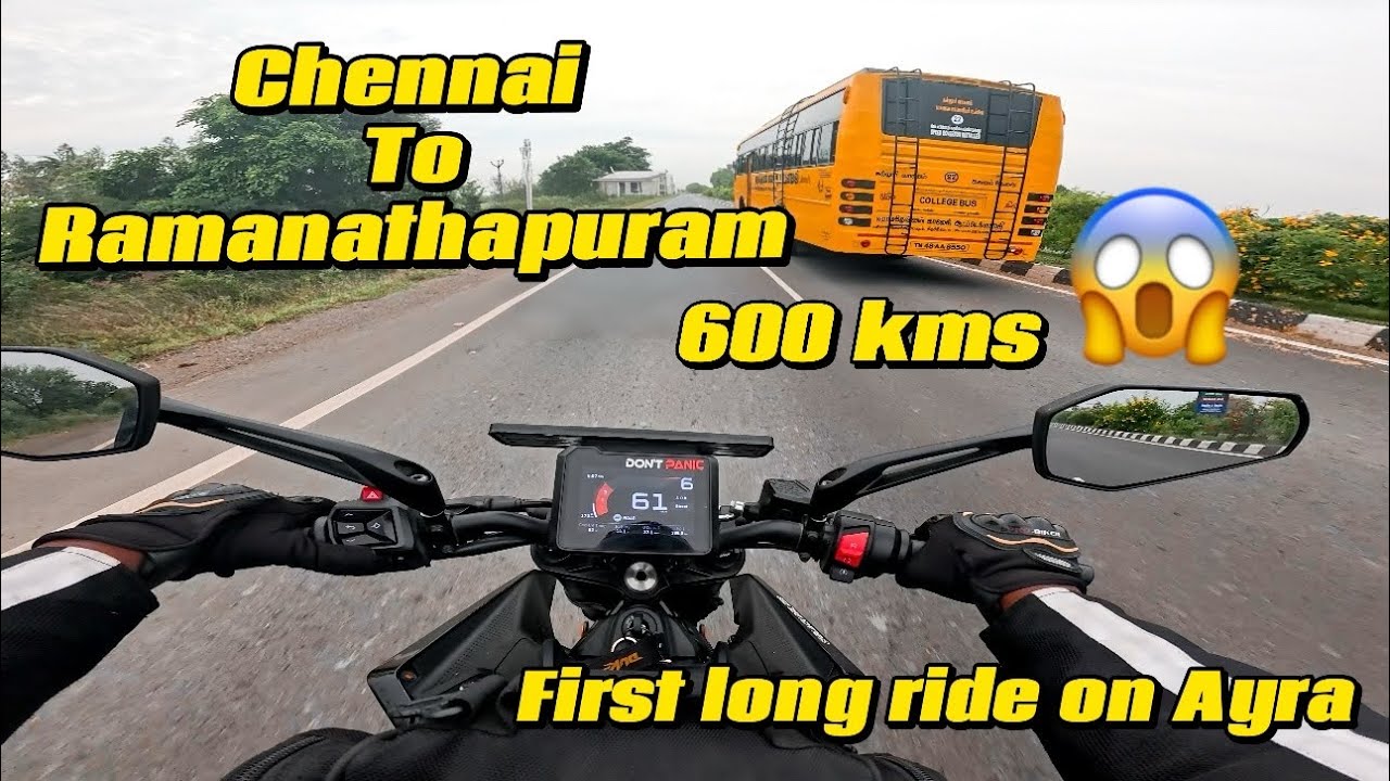 Chennai to ramanathepuram ❤️‍🔥 first long ride your duke 250 😱 episode_1 #tamil #trending #duke250 