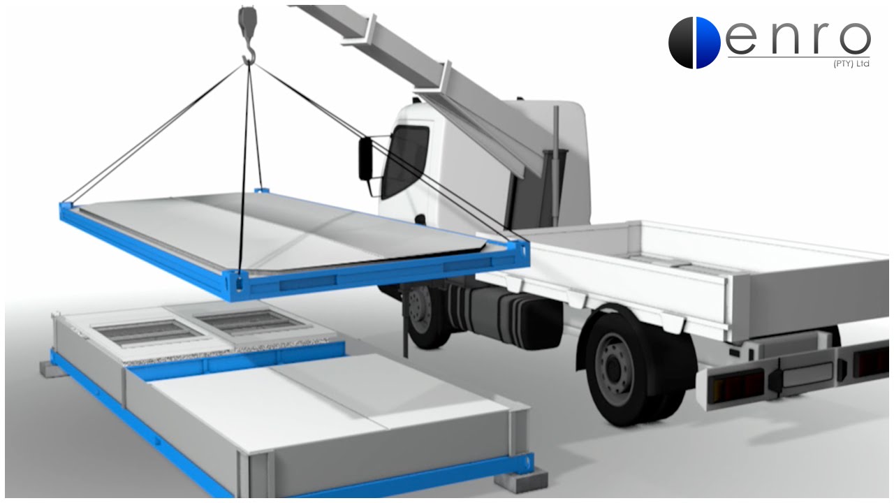 Container Conversions Flat Pack Assembly.
