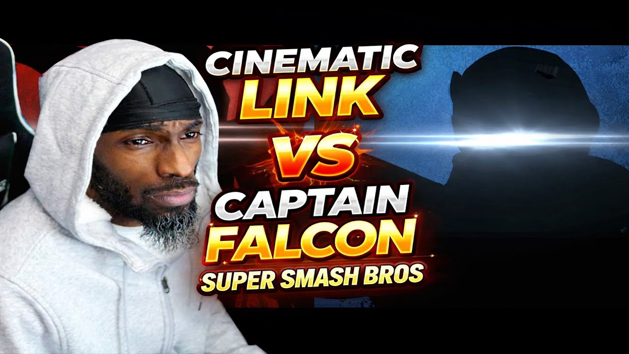Cinematic Link vs Captain Falcon | Super Smash Bros Ultimate Epic Battle #supersmashbros #fyp #epic