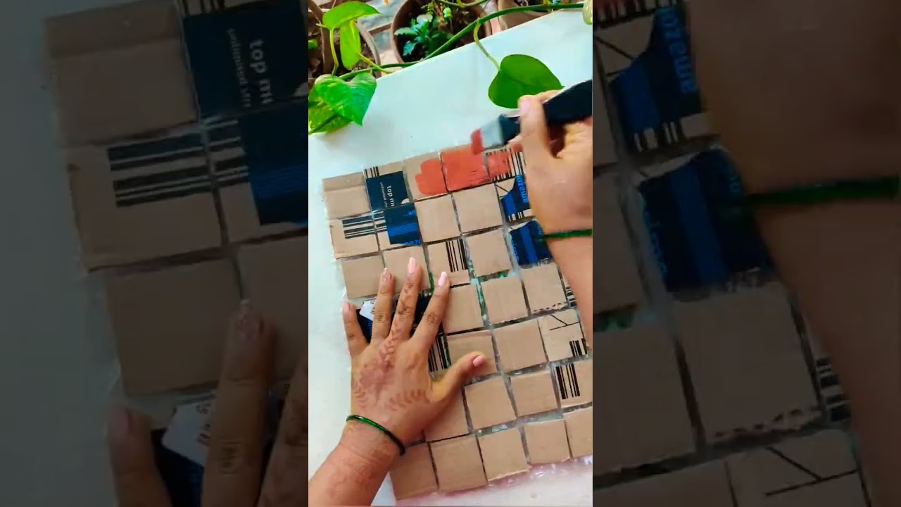 DIY flexible wooden mat for home decor 
