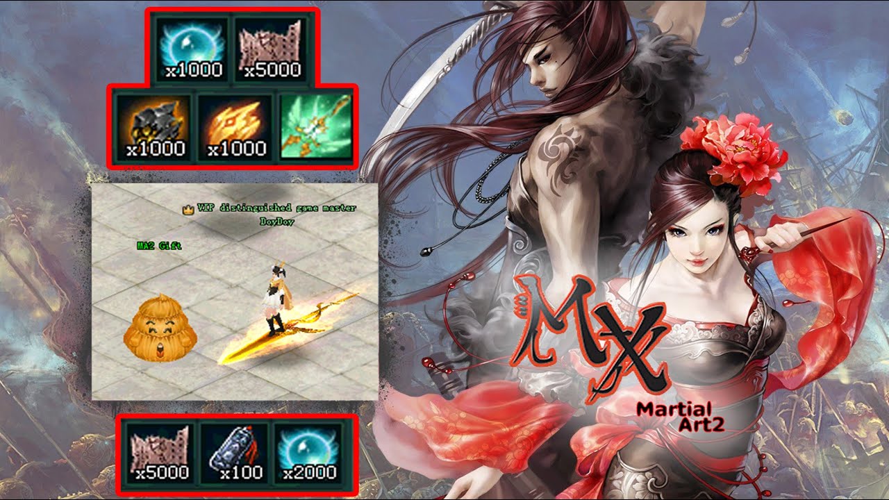 Swordsman2 | Martial Art2 | Volam2 - ប្រាប់ពី Event និង ITEM ខ្លះក្នុង Ma2