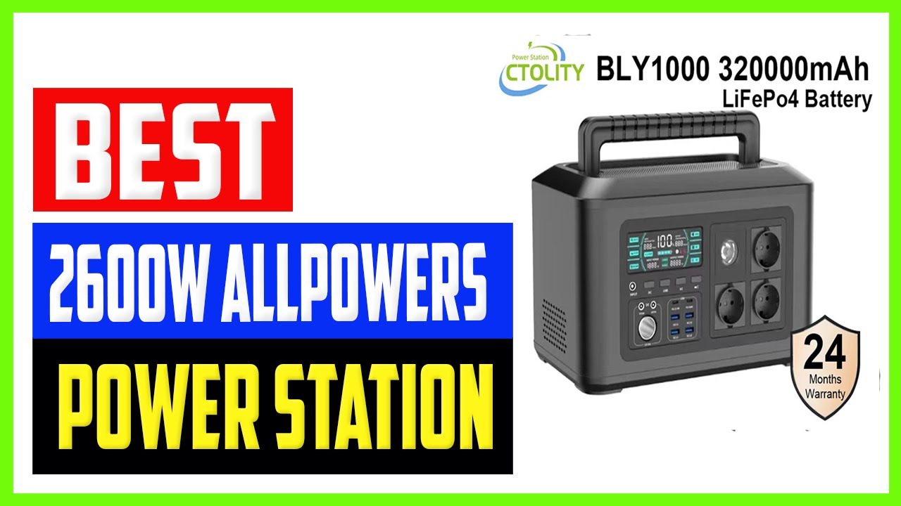 Best 2600W Portable Power Station