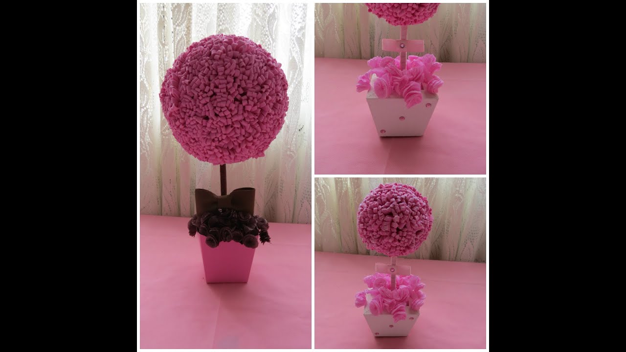 DIY -  Arvore de EVA   (Aniversario, Noivado etc).