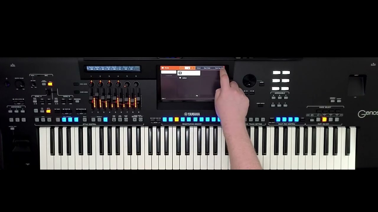 Yamaha Genos 2 - Create your own fill in in just 8 minutes