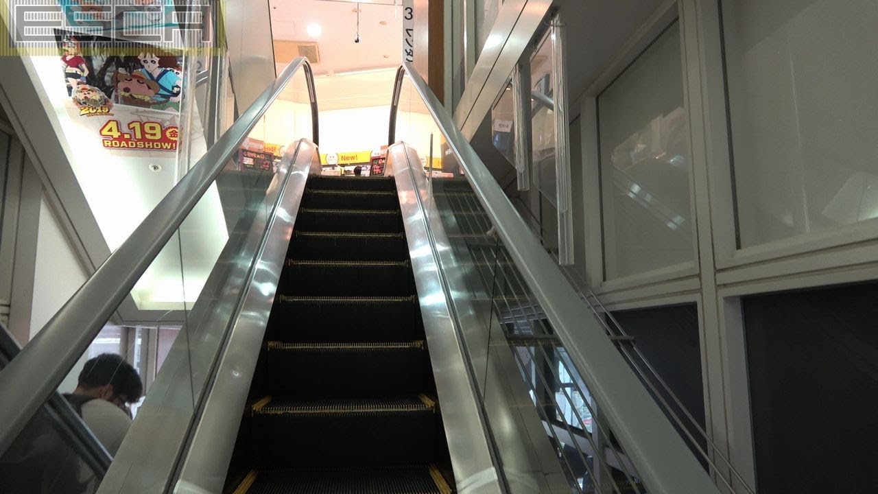 SHIBUYA TSUTAYA エスカレーター （渋谷ツタヤ） 1F-６F 日立製 Hitachi Escalator