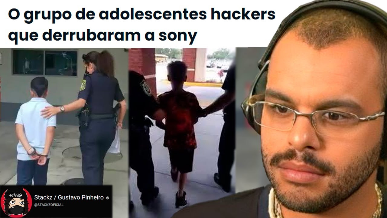 O PERIGOSO GRUPO HACKER COMANDADO TOTALMENTE POR ADOLESCENTES - Maicon react