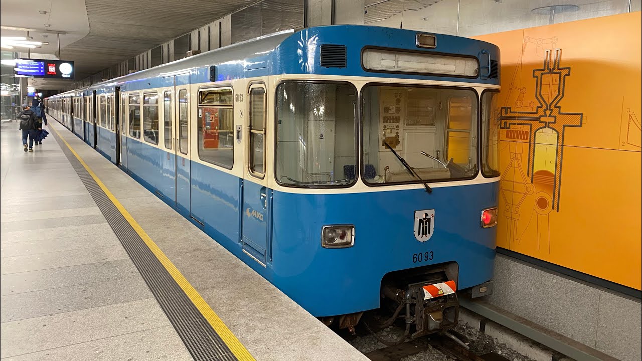 Im A-Wagen Prototyp 093 als U6 vom Klinikum Großhadern nach Garching FOZmit Sound & Vollgas 80 km/