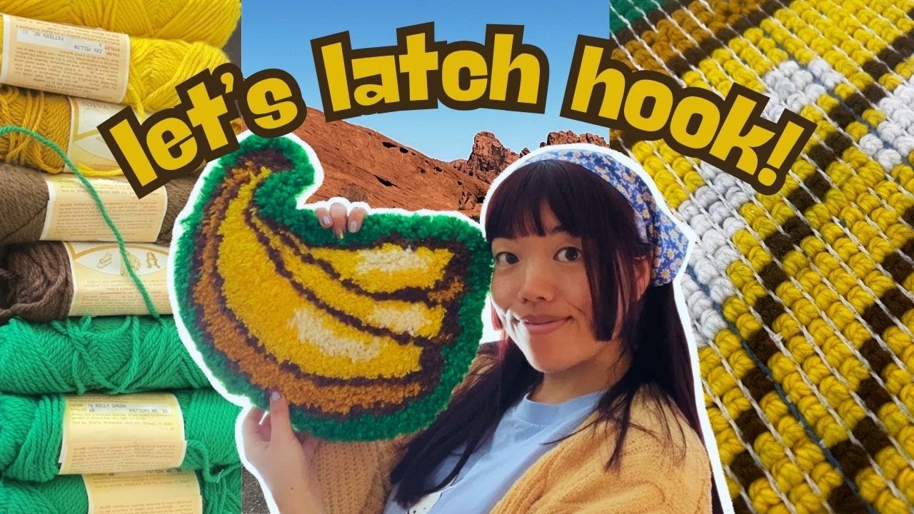 Let's Latch Hook Room Decor! ★