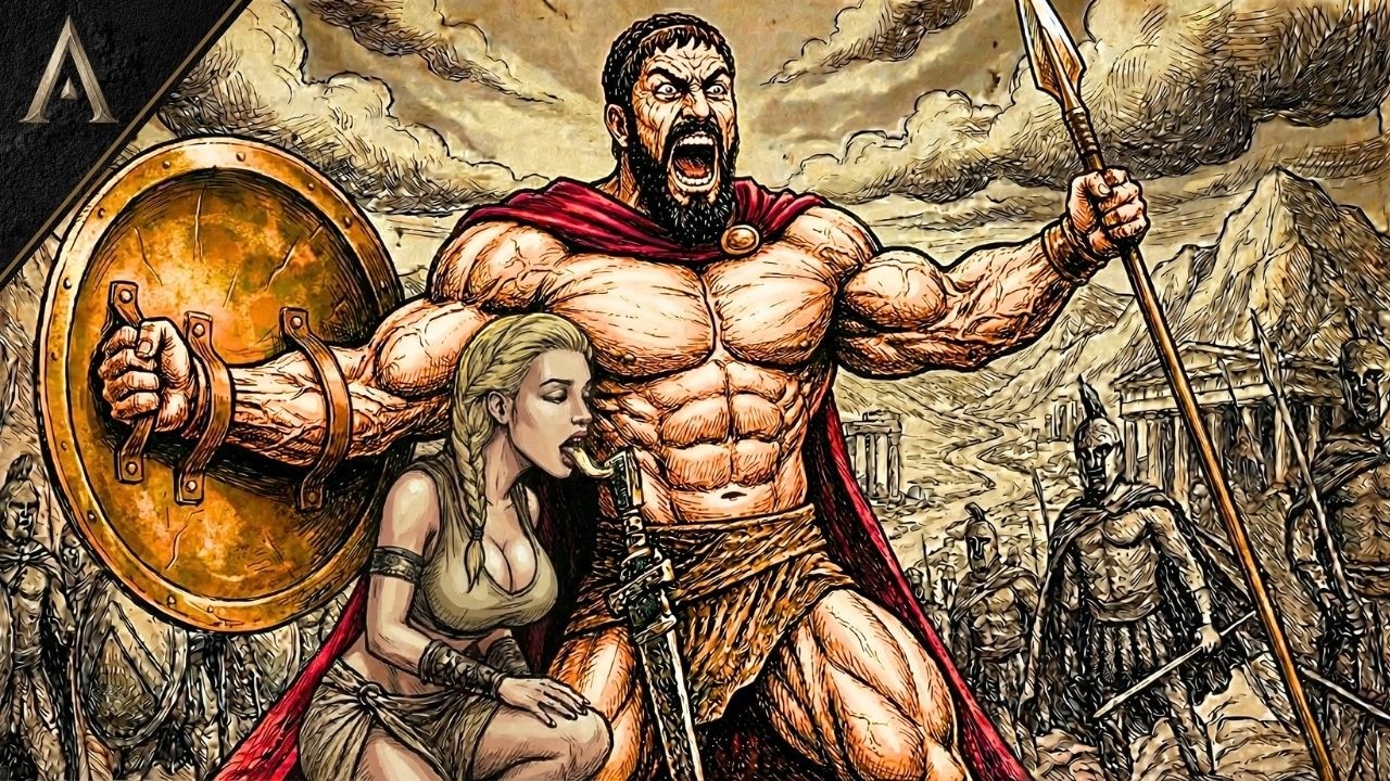 This Is the Real Leonidas, the Blood-Drunk Beast of Sparta.