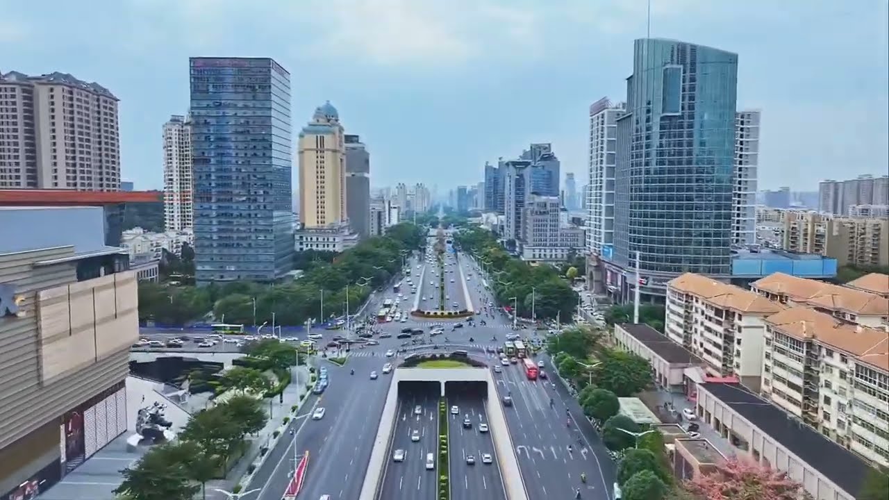 Minzu Avenue, Nanning#street#transportation#city#nanning#guangxi#photography