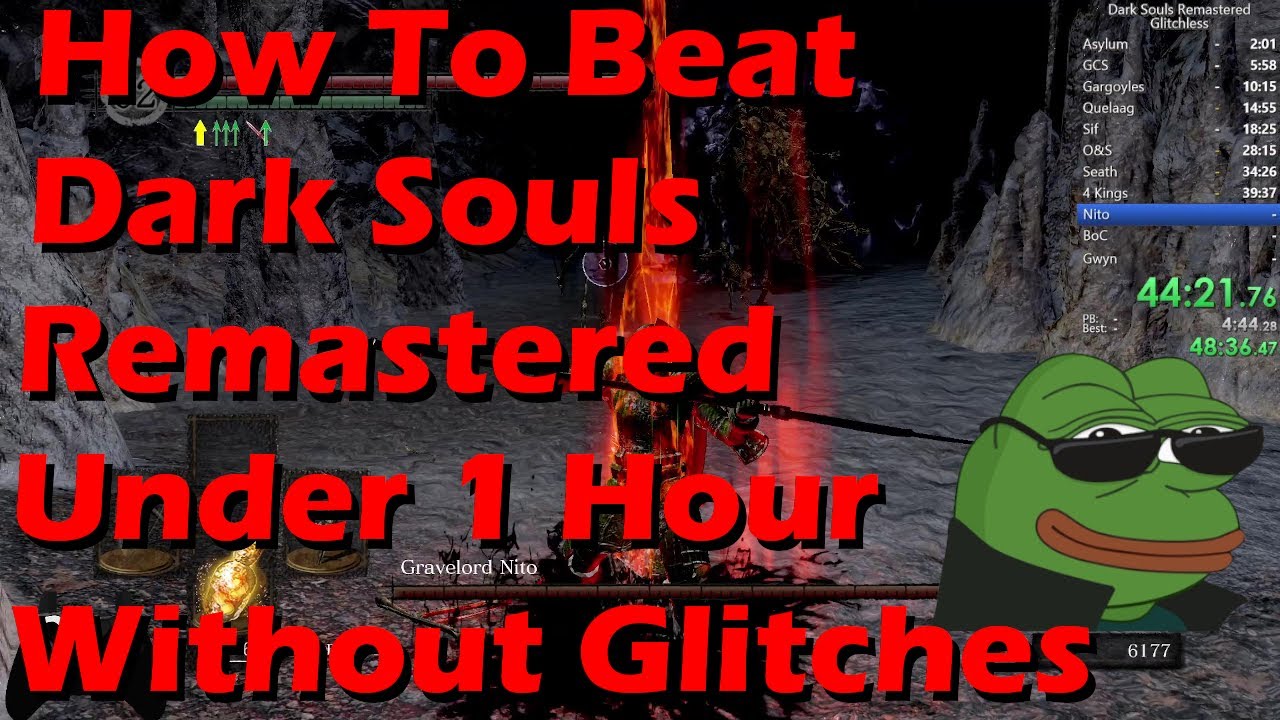 How To Beat Dark Souls Remastered In Under 1 Hour | Any% Glitchless