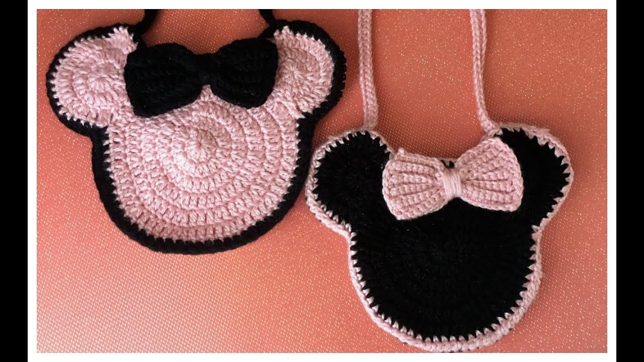 MINNIE MOUSE !! Bolso Para Niña Tejido a Crochet (Super Fácil de Hacer)