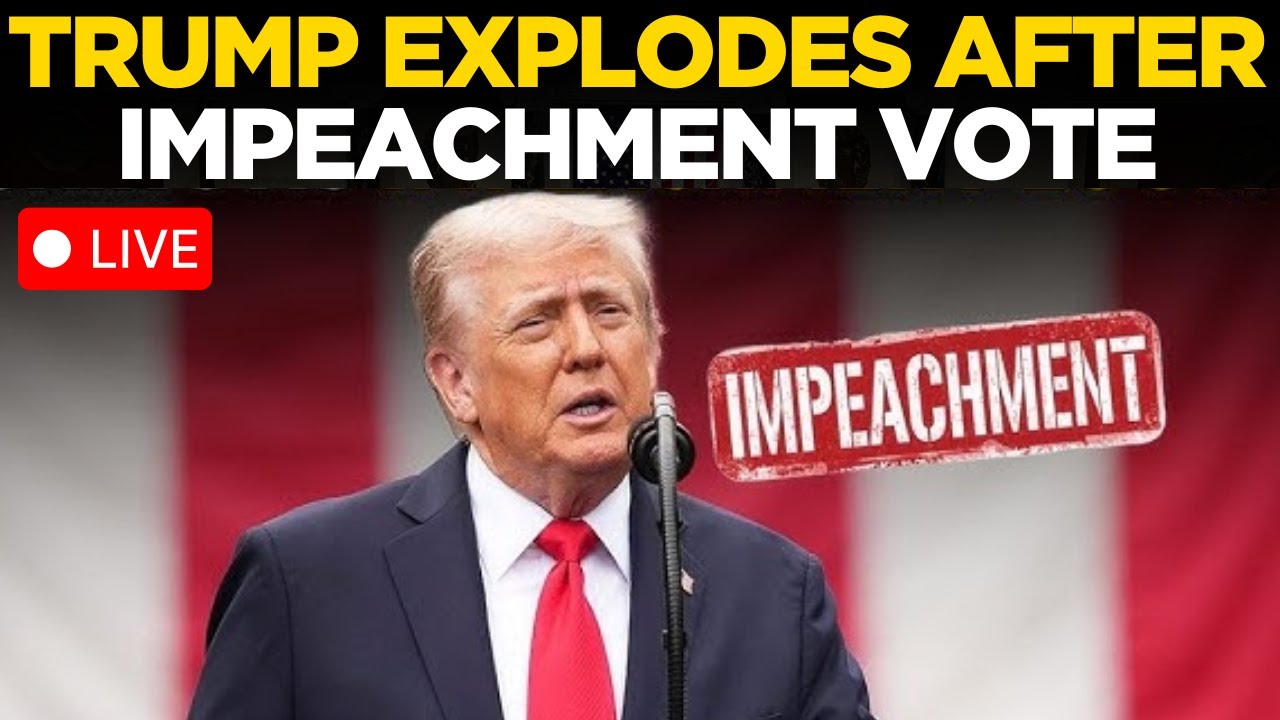 Trump Impeachment 2026 LIVE: Trump’s Impeachment Response Sends Shockwaves Across America | Trump