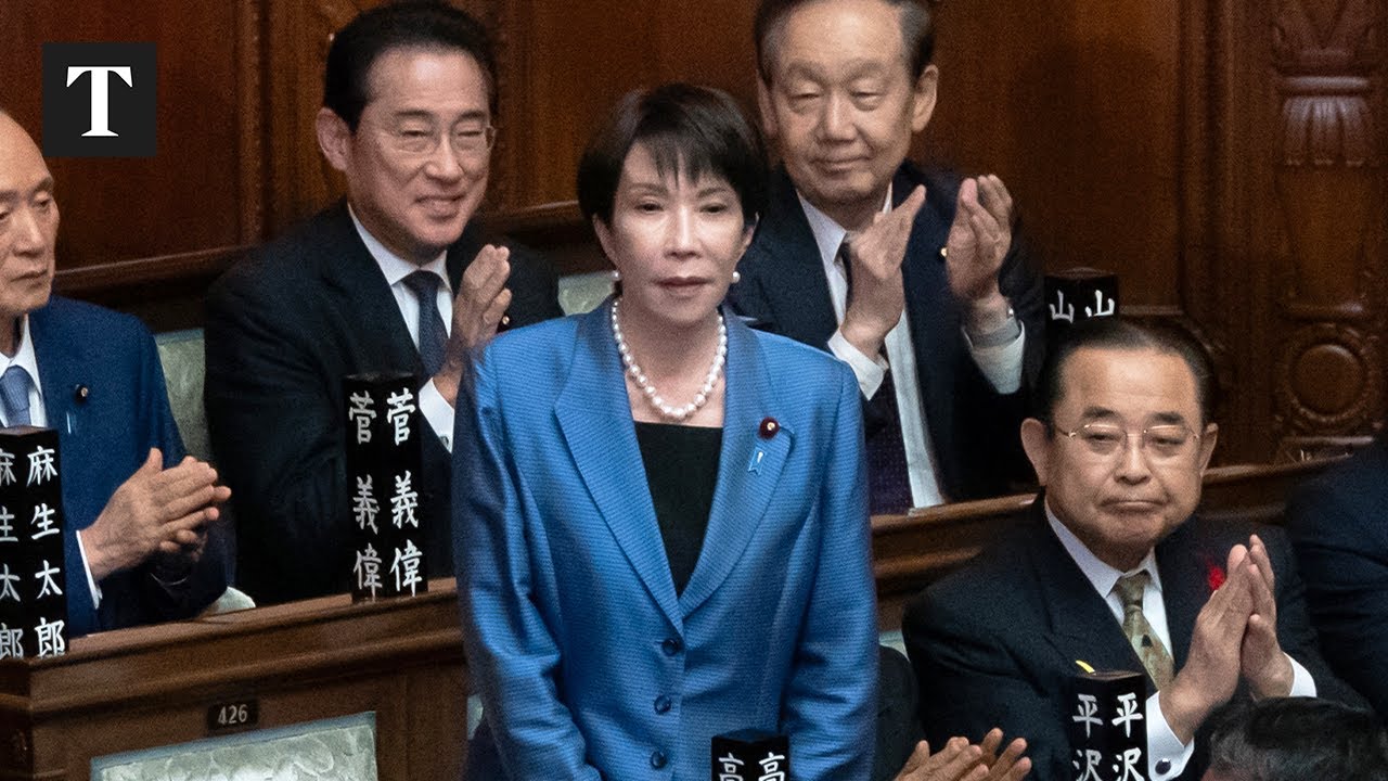 Takaichi Wins Vote to be Japan's First Female Prime Minister