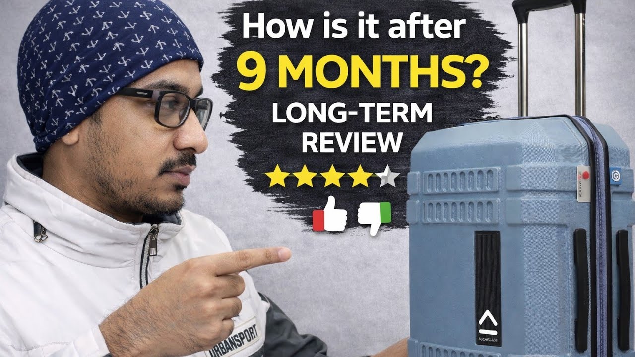 Uppercase Bullet Trolley Bag 🧳 Long Term Review | Saurav Tupai