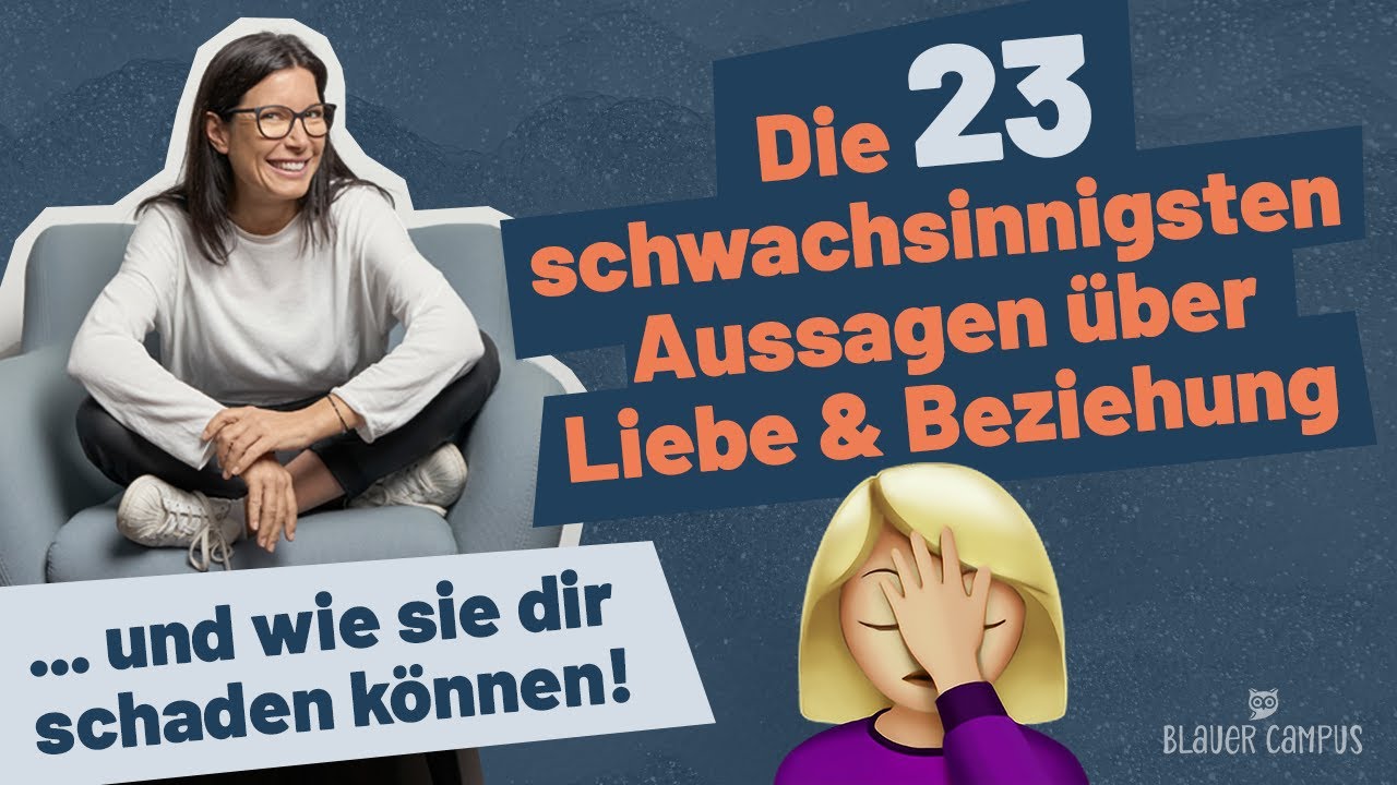 Die 23 schwachsinnigsten Aussagen über Liebe & Beziehung – so schaden sie dir! 😳
