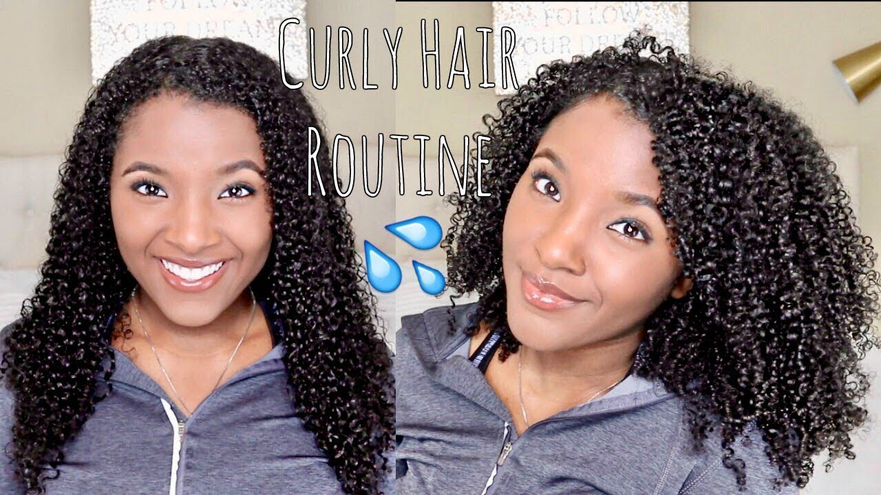 My Curly Hair Routine! ♥(Talk-Through in Detail)