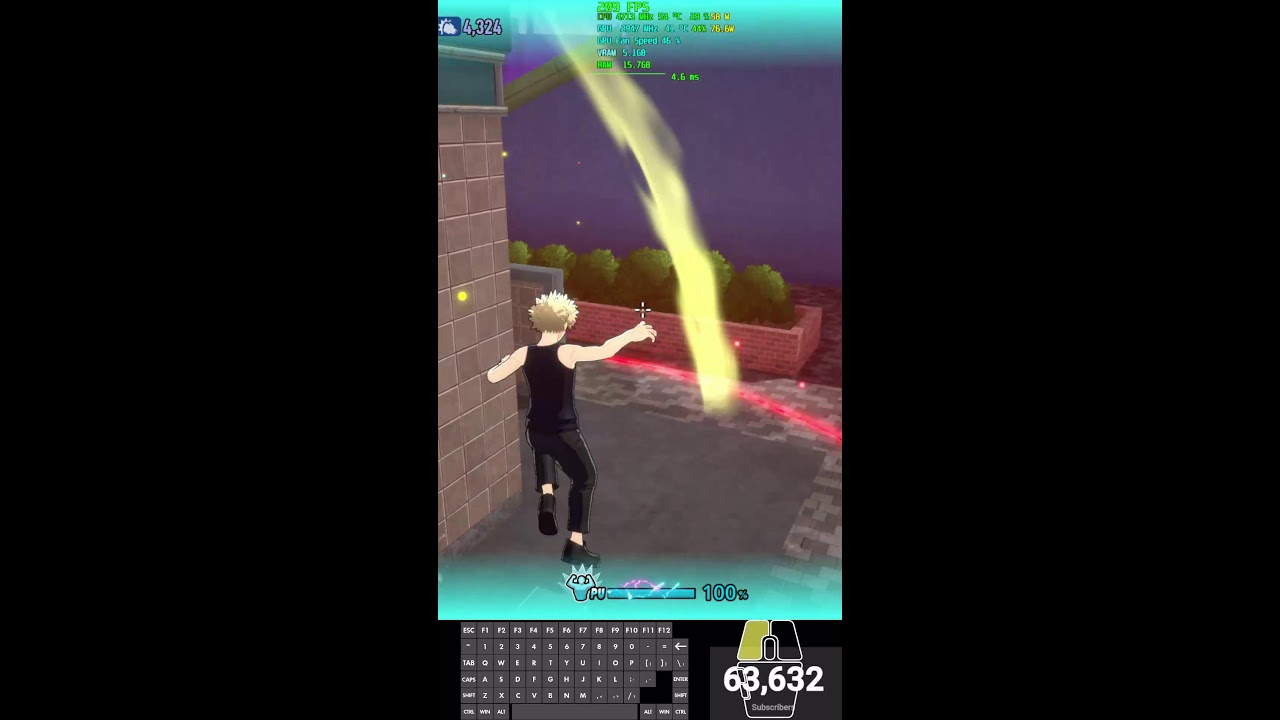 POV: SOLO QUEUE IN MY HERO ACADEMIA ULTRA RUMBLE! #vertical #verticallive #gaming #fyp #virallive