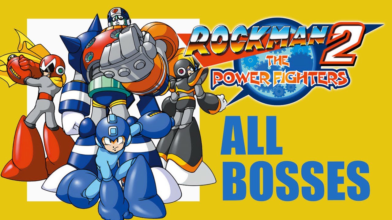 ロックマン2 ザ・パワーファイターズ 全ボス集