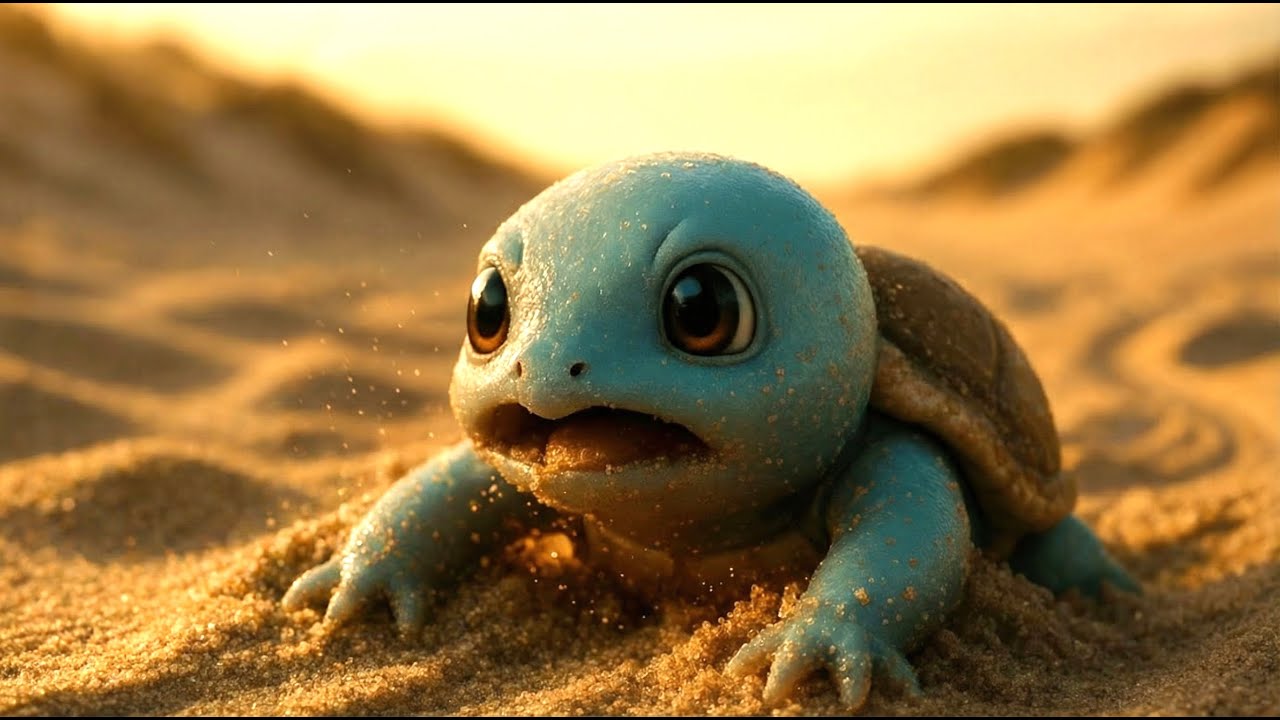 Real Life Pokémon: Squirtle — Hatchlings Between Tides (Pokémon Documentary)