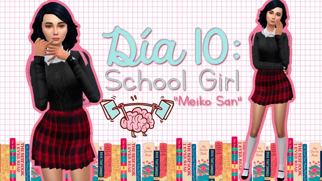 DÍA 10 | SCHOOL GIRL | CAS SIMS 4