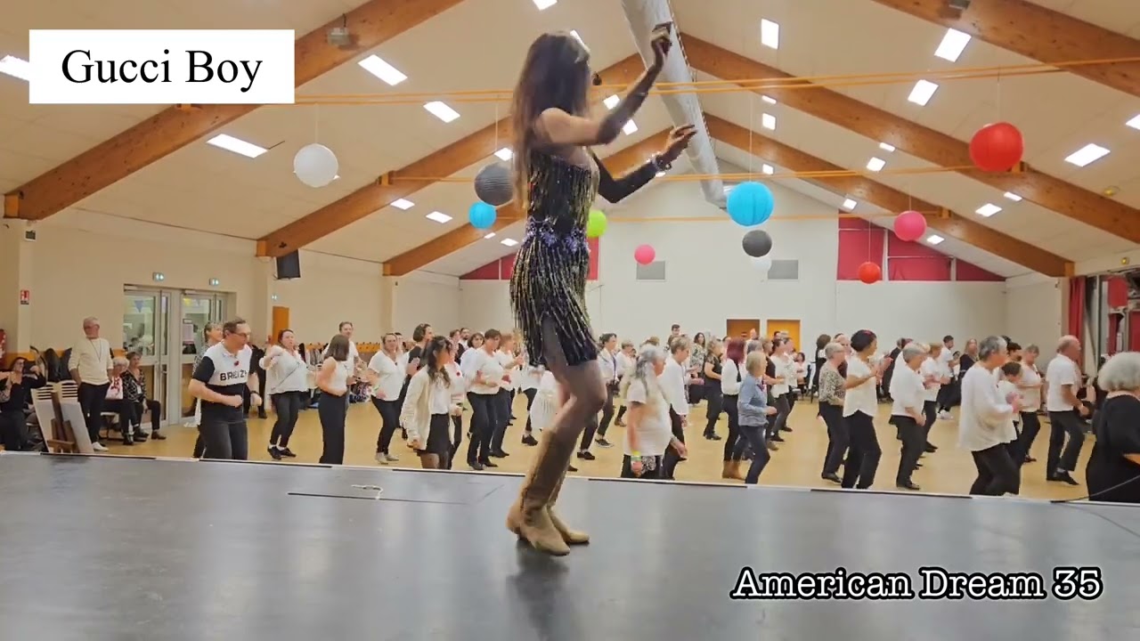 Gucci Boy Line Dance | 구찌보이 라인댄스 | American Dream 35 | Bédée