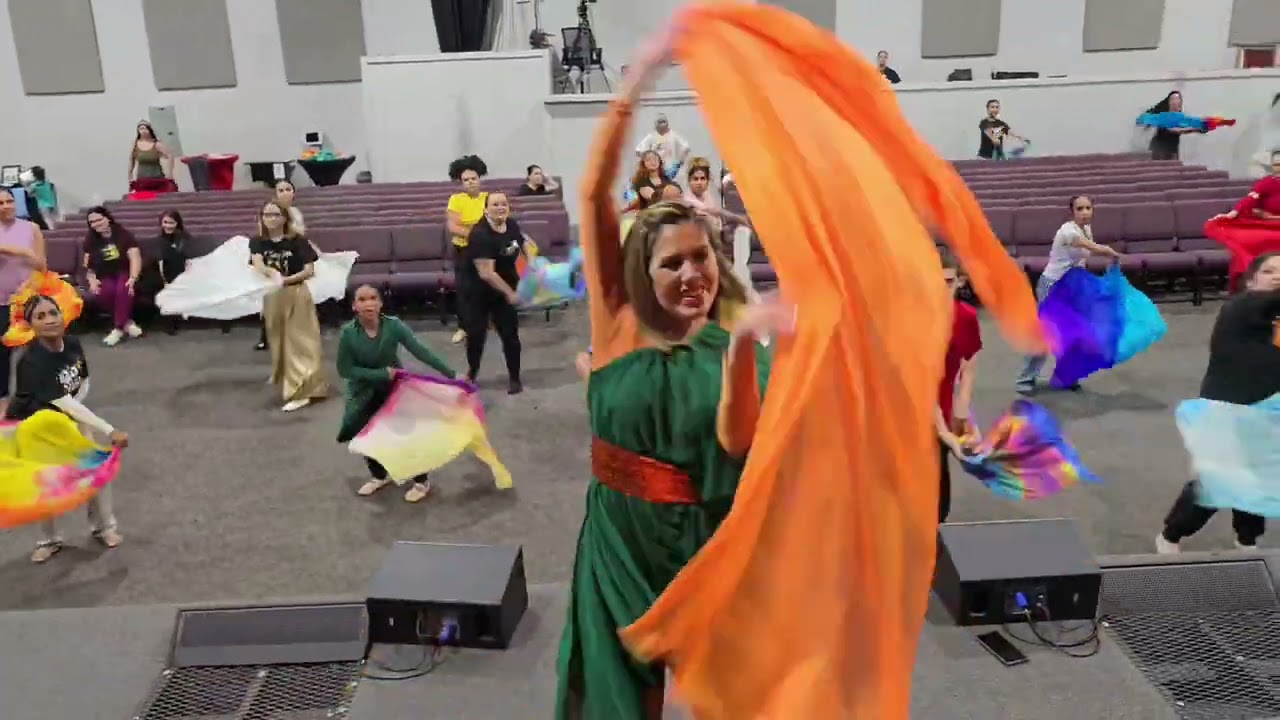 Danza La Gloria Postrera Grupo Grace Profética Intersección Manto Taller Clases Danza Manto