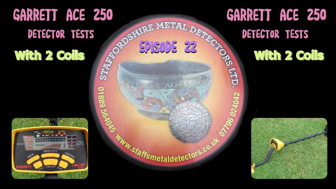 GARRETT ACE 250 METAL DETECTOR TESTS
