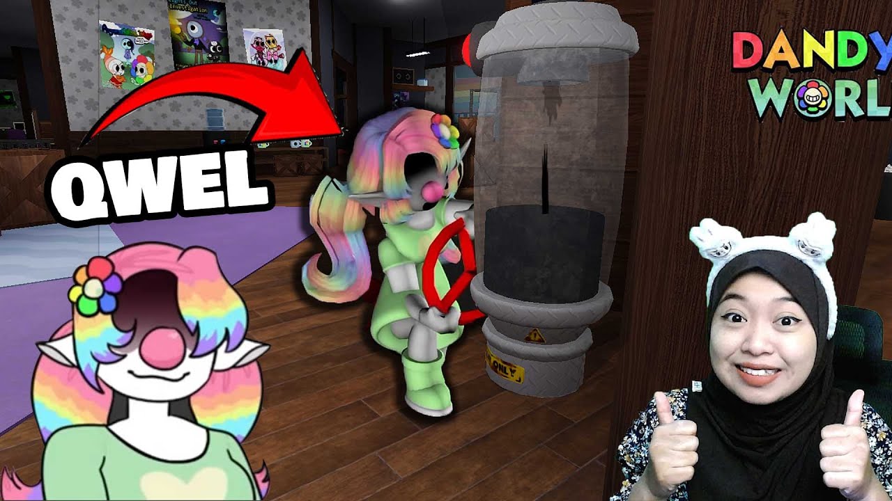 APABILA QWEL JADI TOON - Dandy's World  #roblox   #dandysworld