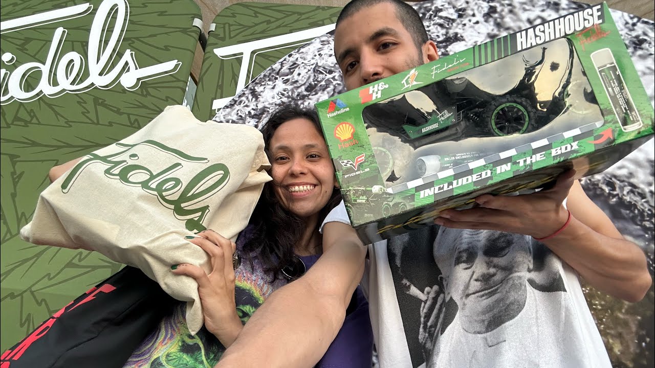 FIDEL X HASH HOUSE Puffcon RC HASHOLE !!