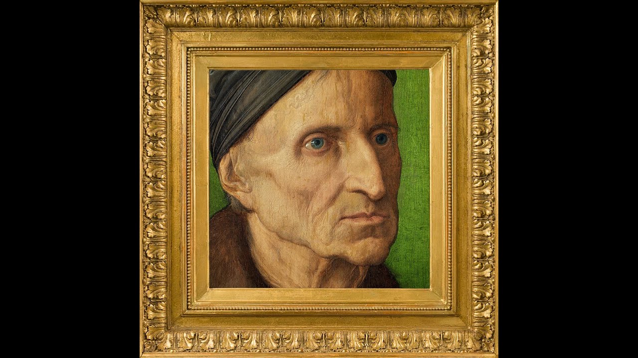 Albrecht D&uuml;rer (Portrait of Michael Wolgemut) | Liquid Portrait № 25