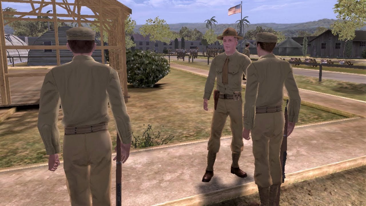 Вторая мировая война &mdash; подготовка армии США &mdash; учебный лагерь &mdash; война на Тихом океане &mdash; Медаль Поч...