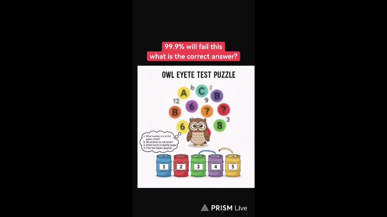 EYE TEST PUZZLE #eyetestchallenge 