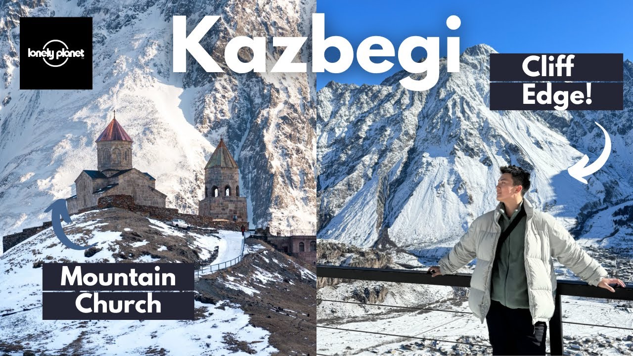 Мы поднялись на обложку Lonely Planet… и чуть не погибли | Путешествия в Казбеги, Грузия 🏔️