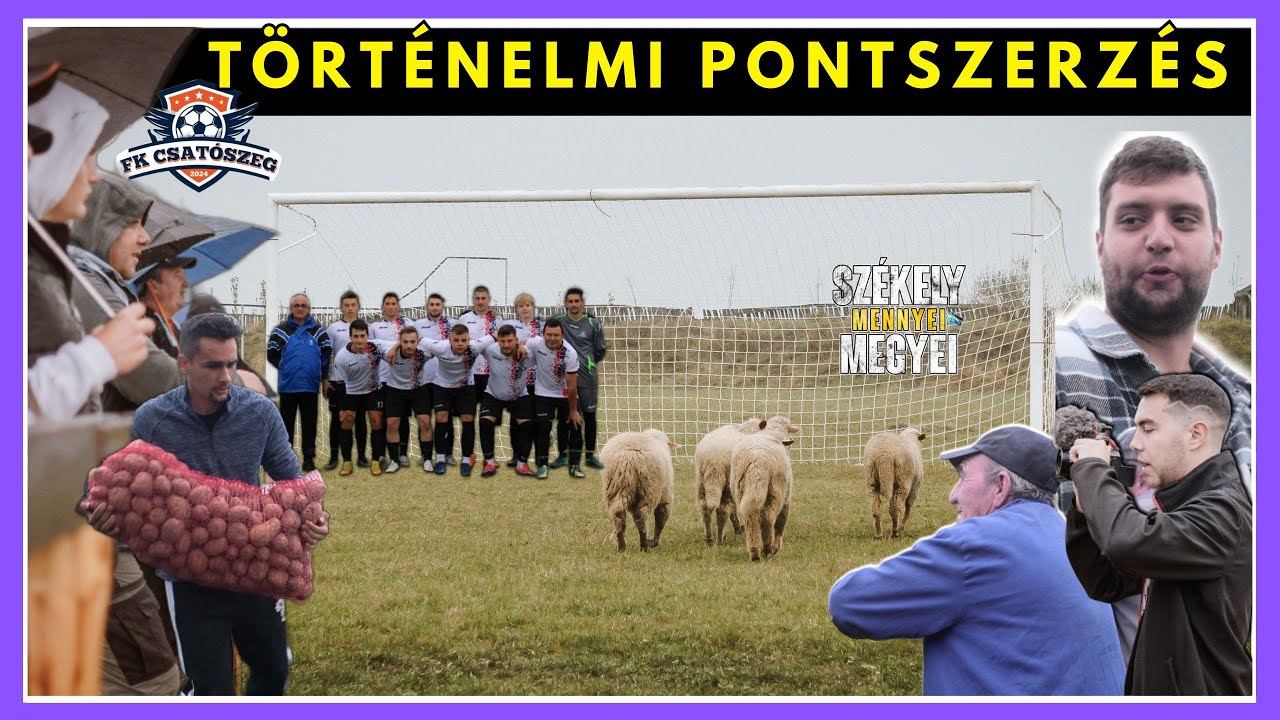 TÖRTÉNELMI PONTSZERZÉS ! (Csatószeg-Lázárfalva) #SzékelyMennyeiMegyei ⚽️SO3E3