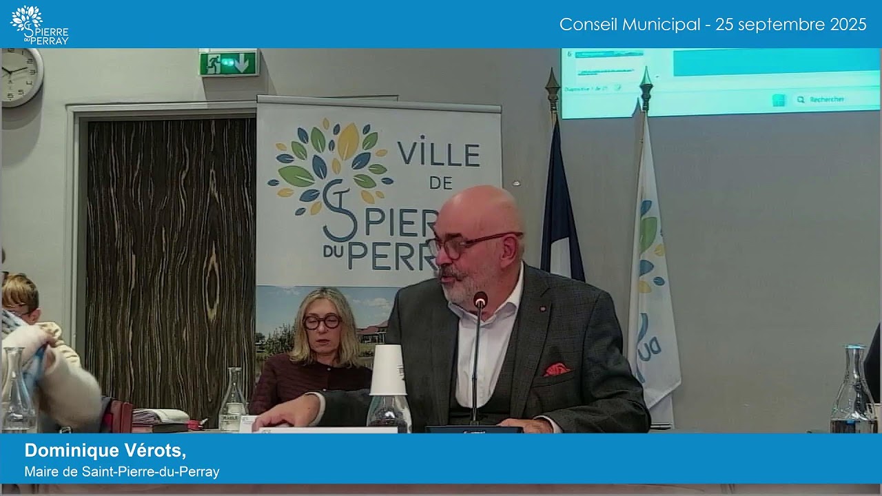 Conseil municipal du 25 septembre 2025