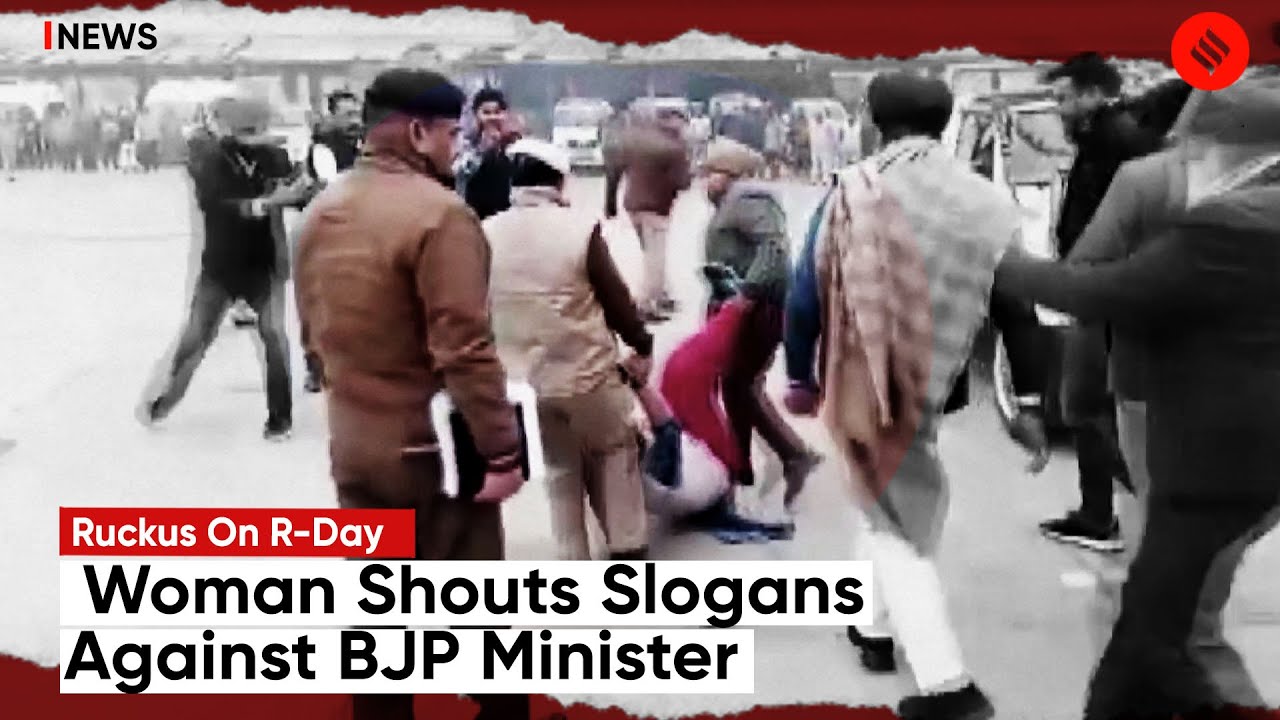 BJP Minister Sandeep Singh Faced Protest At Republic Day Event In Haryana