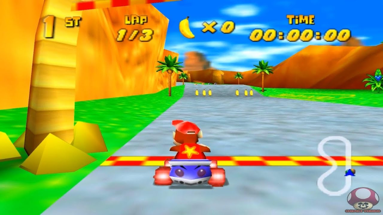 Gameplay: Diddy Kong Racing (Nintendo 64)