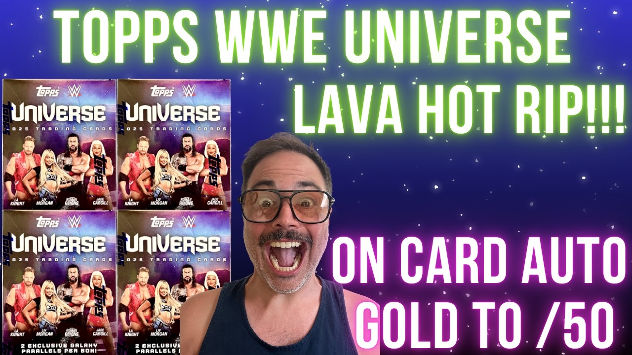 Карточка Topps WWE Universe с автографом, пронумерованная!!! Золотой тираж до 50!!!