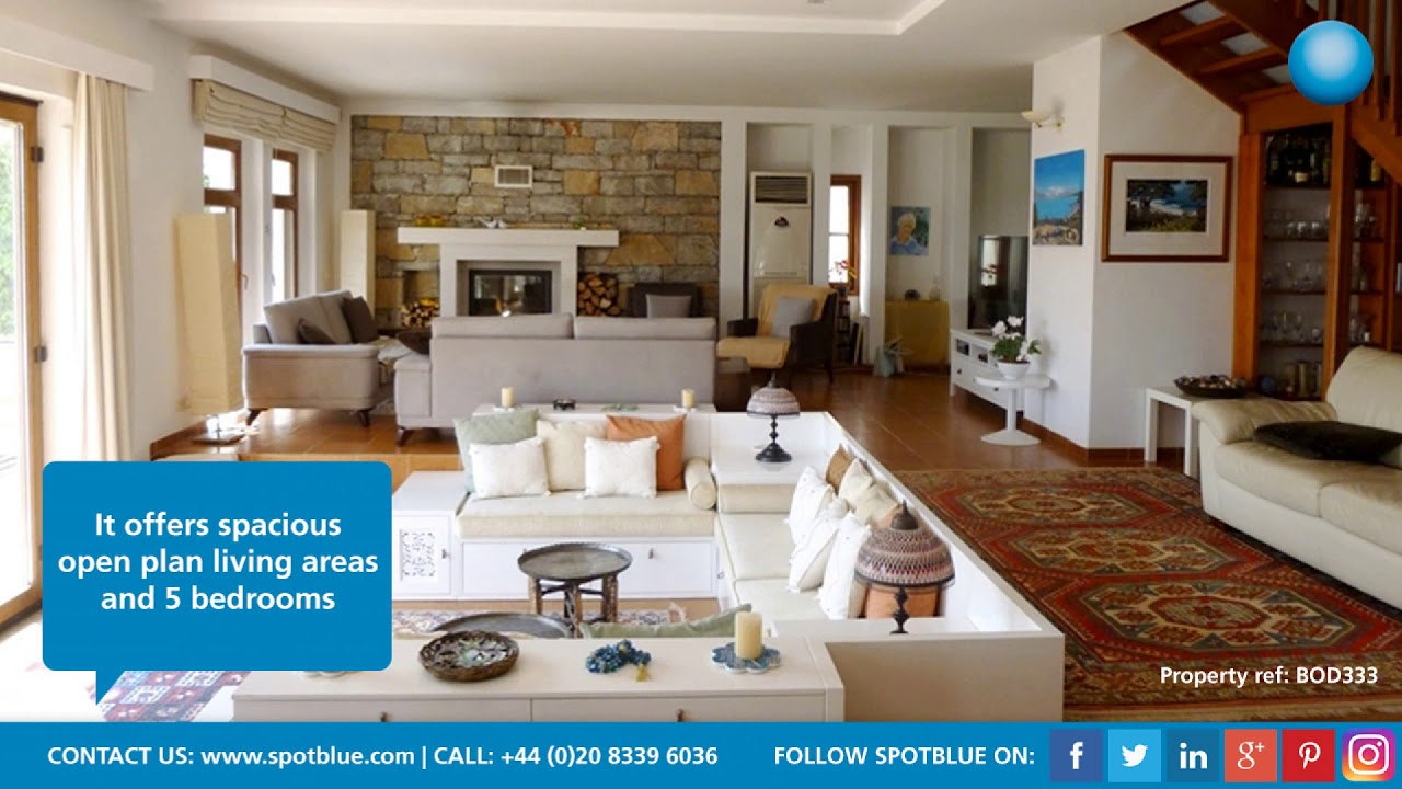 Marina View Villa for sale in Bodrum Turkey