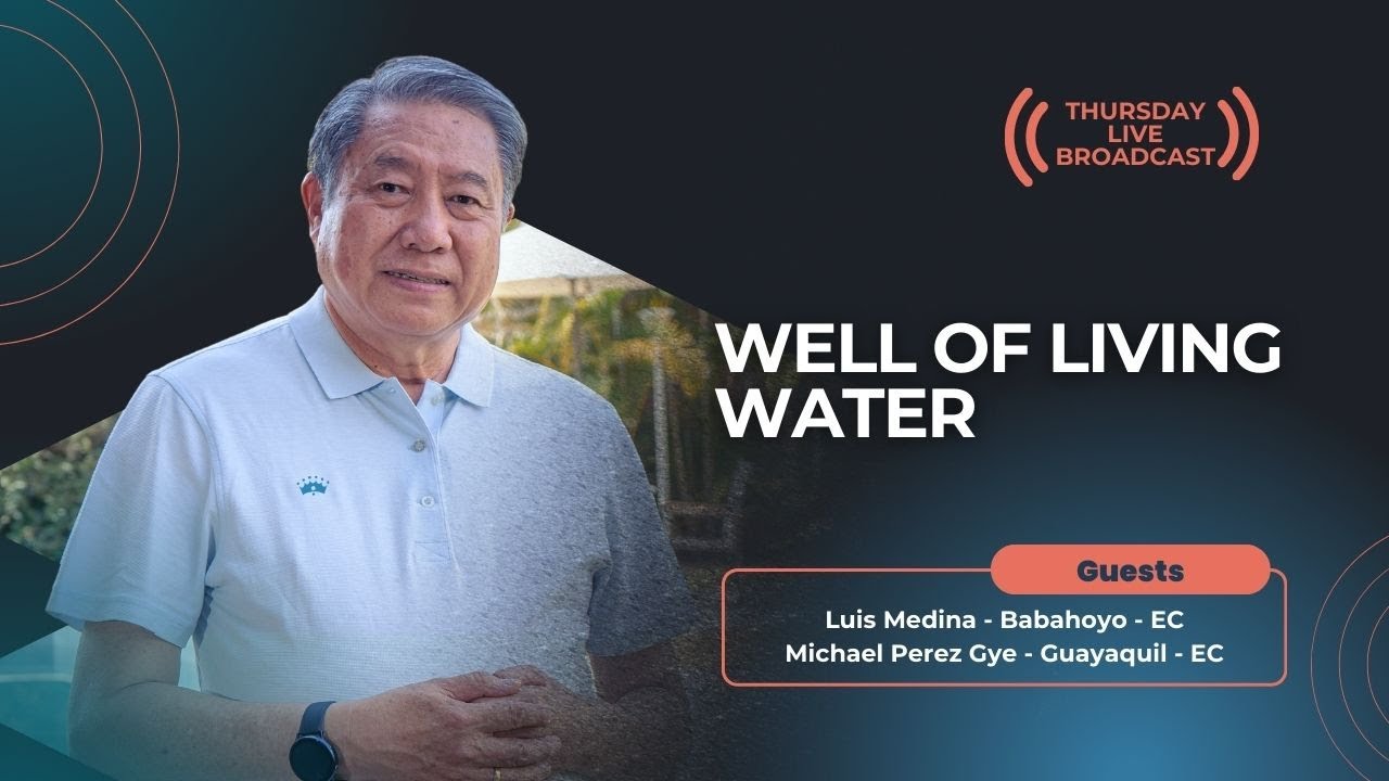 [ LIVE - ENGLISH ] Well of Living Water | Pedro Dong