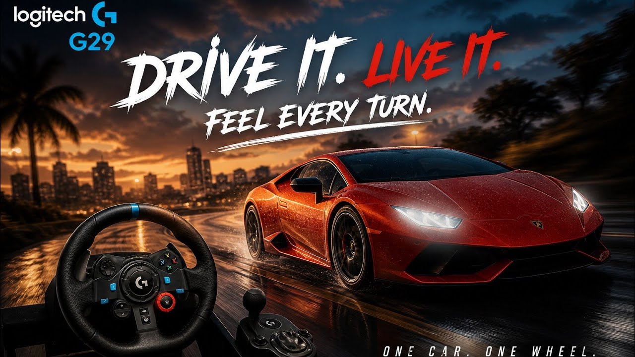 Lamborghini DESTROYED in Realistic Crashes! Logitech G29 + BeamNG Drive