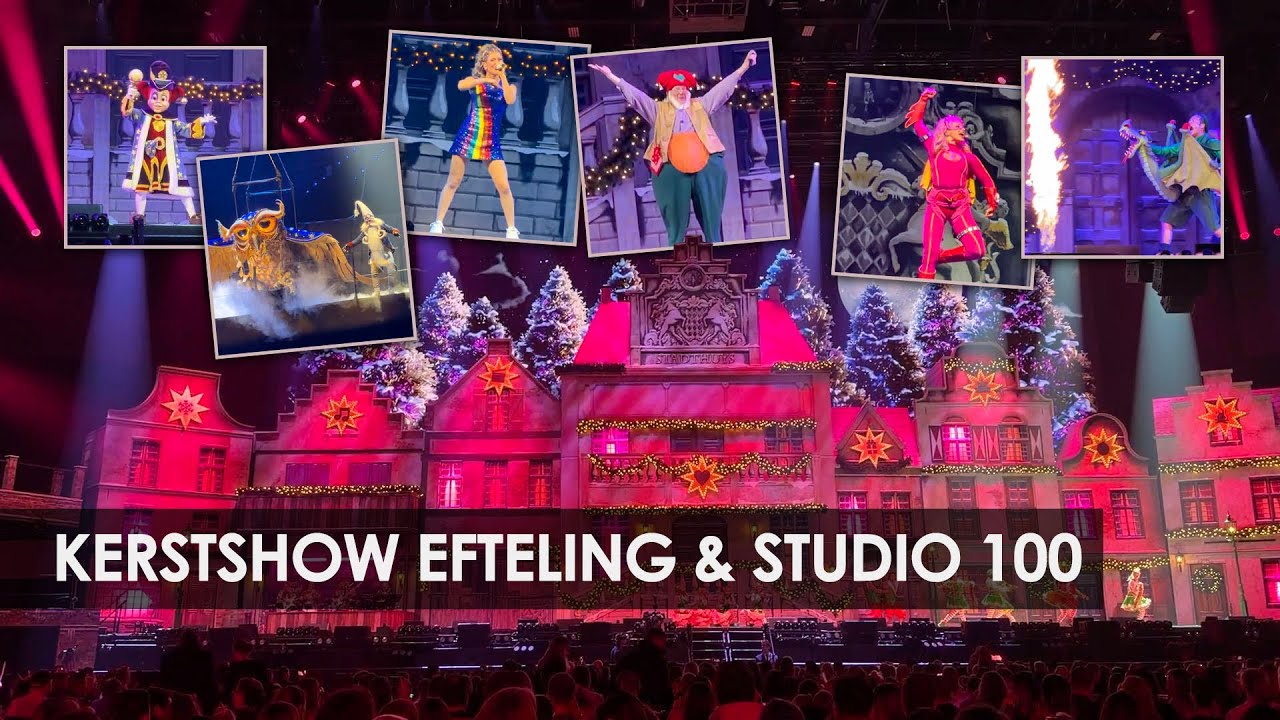 Gi-Ga Gantische Kerstshow 2025 in Ahoy Rotterdam: de Efteling en Studio 100