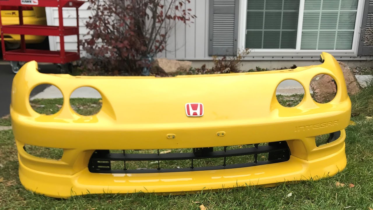Replacing the OEM bumper on the Integra plus Nose Mask Installed