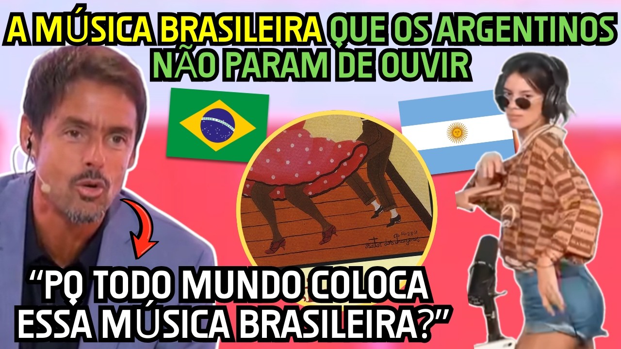 A MÚSICA BRASILEIRA QUE OS ARGENTINOS NÃO PARAM DE ESCUTAR