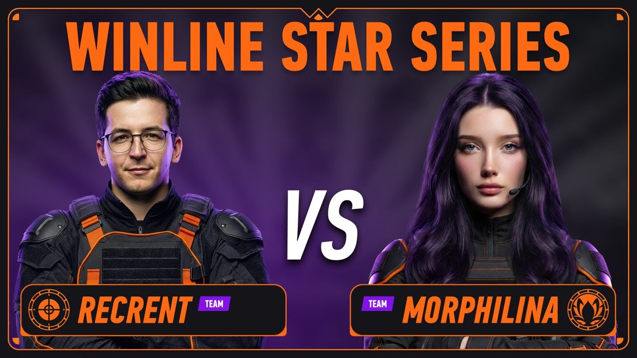 Team Recrent vs Team morphilina - ЛУЧШИЕ МОМЕНТЫ - WINLINE Star Series Season 2 l КС2