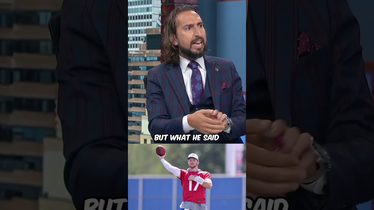 "Josh Allen is a wildly talented, flawed player." — Nick Wright 