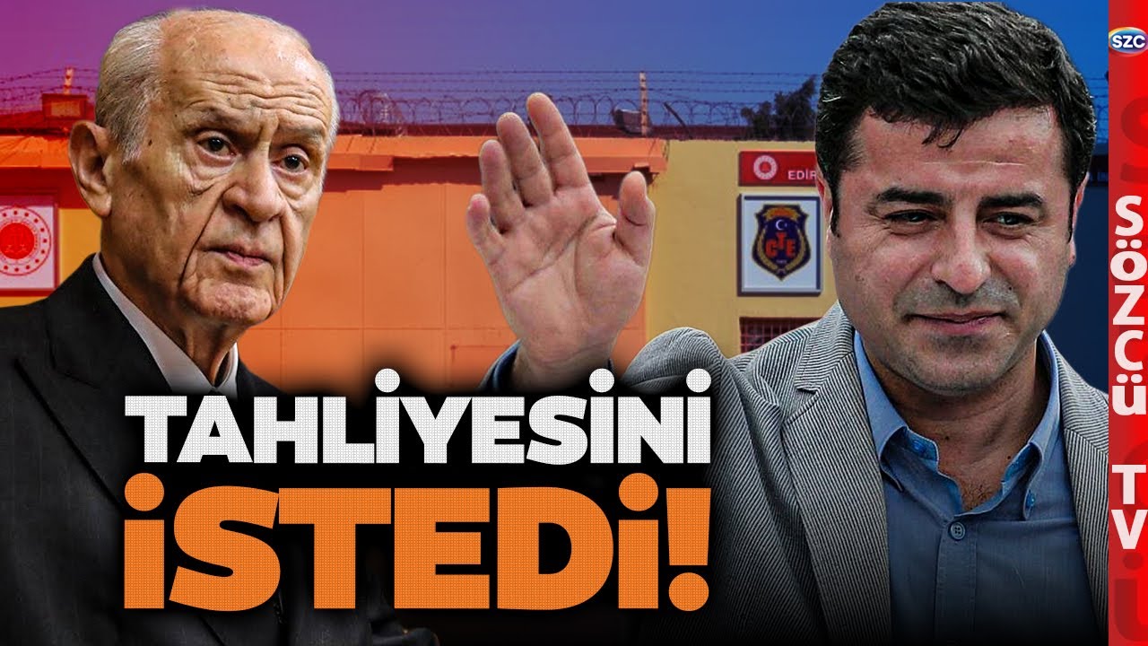 Devlet Bahçeli'den Yeri Yerinden Oynatacak Çıkış! Selahattin Demirtaş Tahliye Edilebilir!